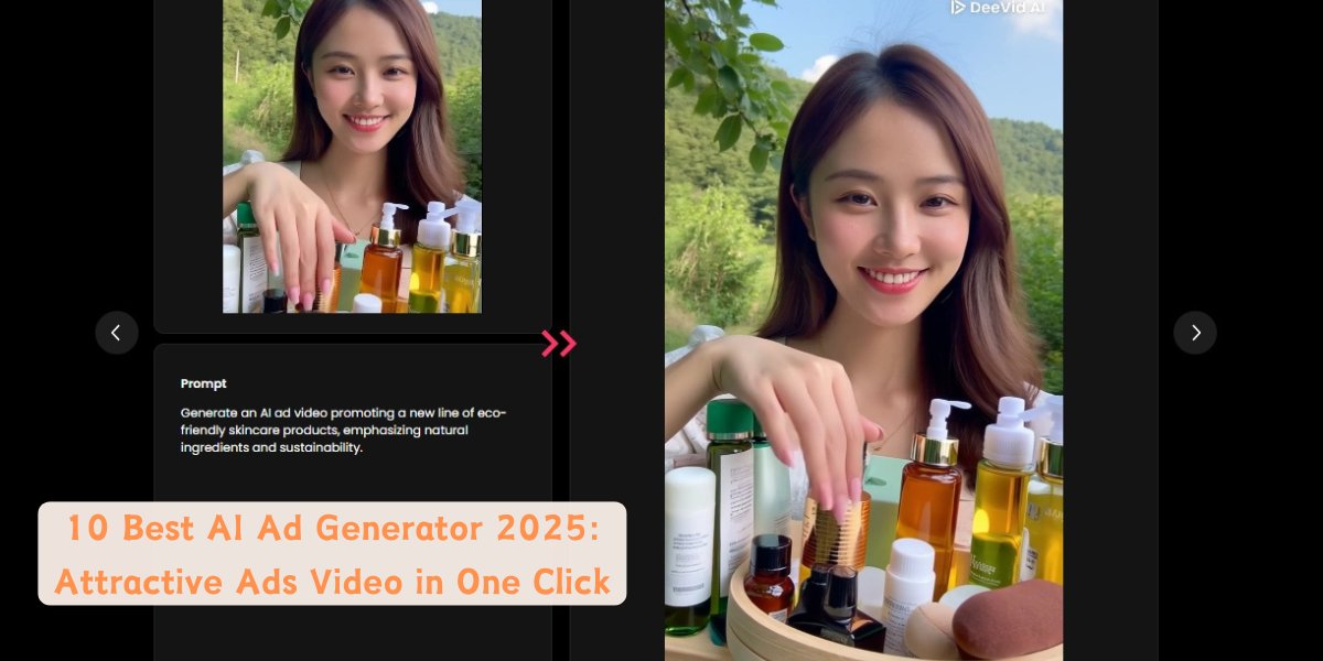 10 Best AI Ad Generator 2025: Attractive Ads Video in One Click