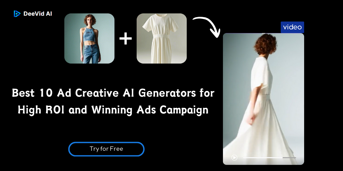 Best 10 Ad Creative AI Generators for High ROI and Winning Ads Campaign