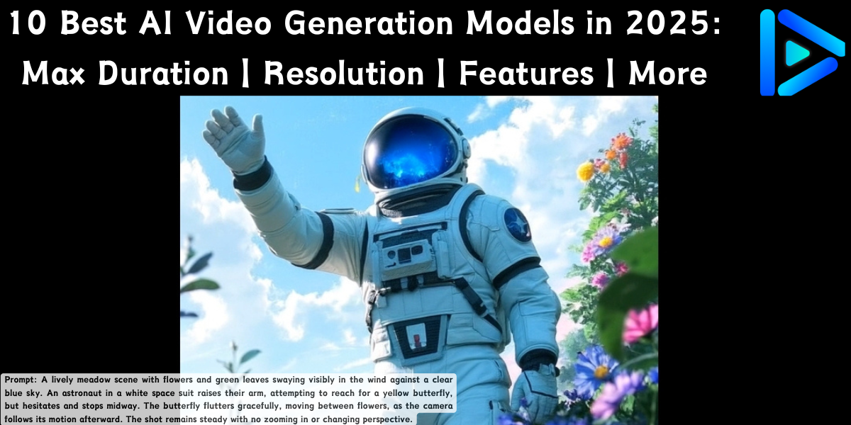 10 Best AI Video Generation Models in 2025: Max Duration | Resolution | Features | More