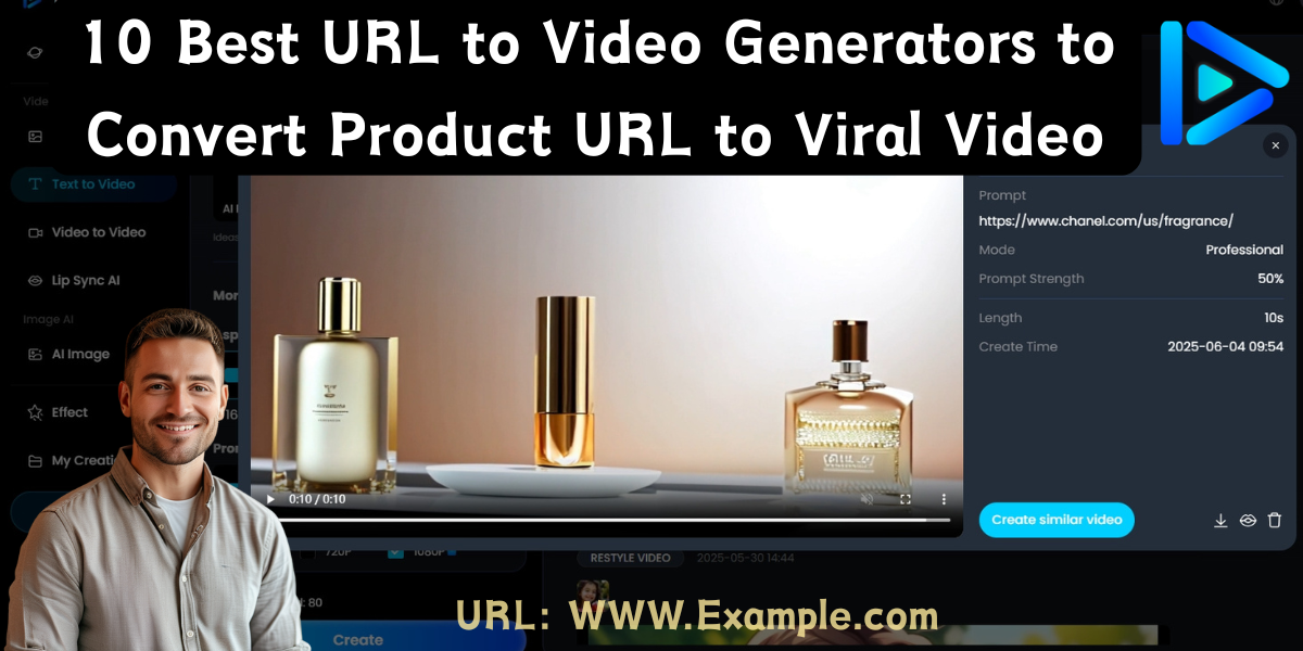 10 Best URL to Video Generators to Convert Product URL to Viral Video