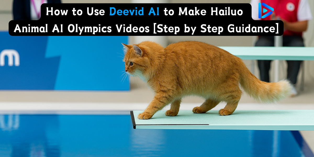 How to Use Deevid AI to Make Hailuo Animal AI Olympics Videos [Step by Step Guidance]