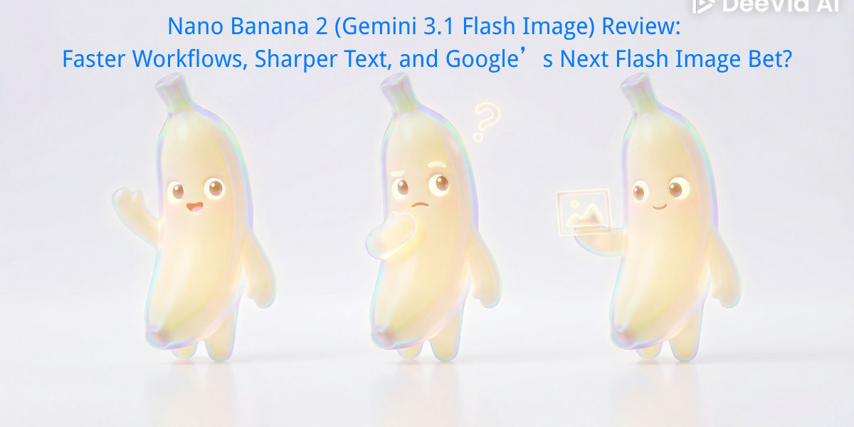 Nano Banana 2 (Gemini 3.1 Flash Image) Review: Faster Workflows, Sharper Text, and Google’s Next Flash Image Bet?