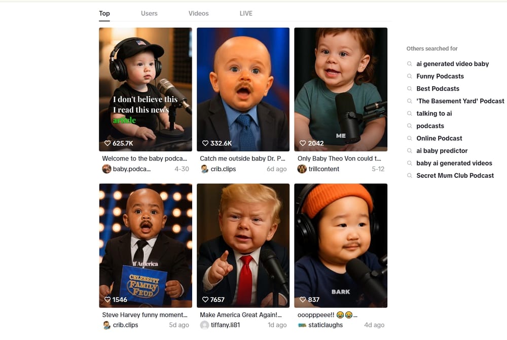 How To Create Viral Baby Podcast AI Videos with Deevid AI(Step-by-Step ...
